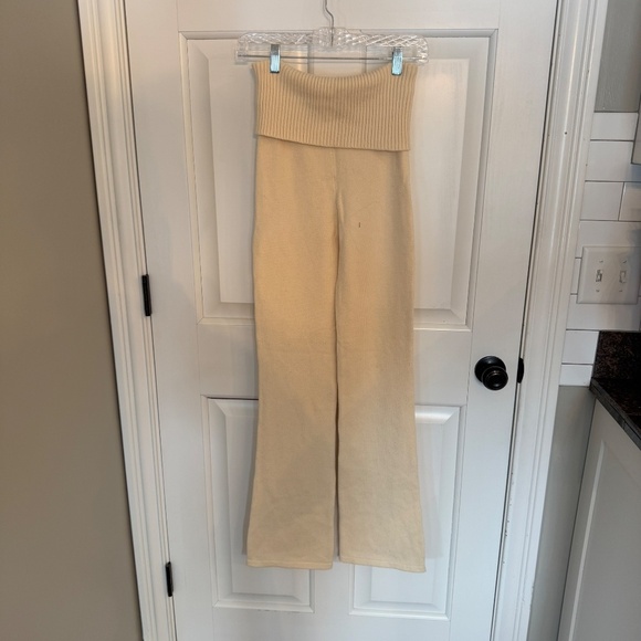 New Frankie's Bikinis Mason Cloud Knit Flare Pant 31804 - Picture 9 of 15